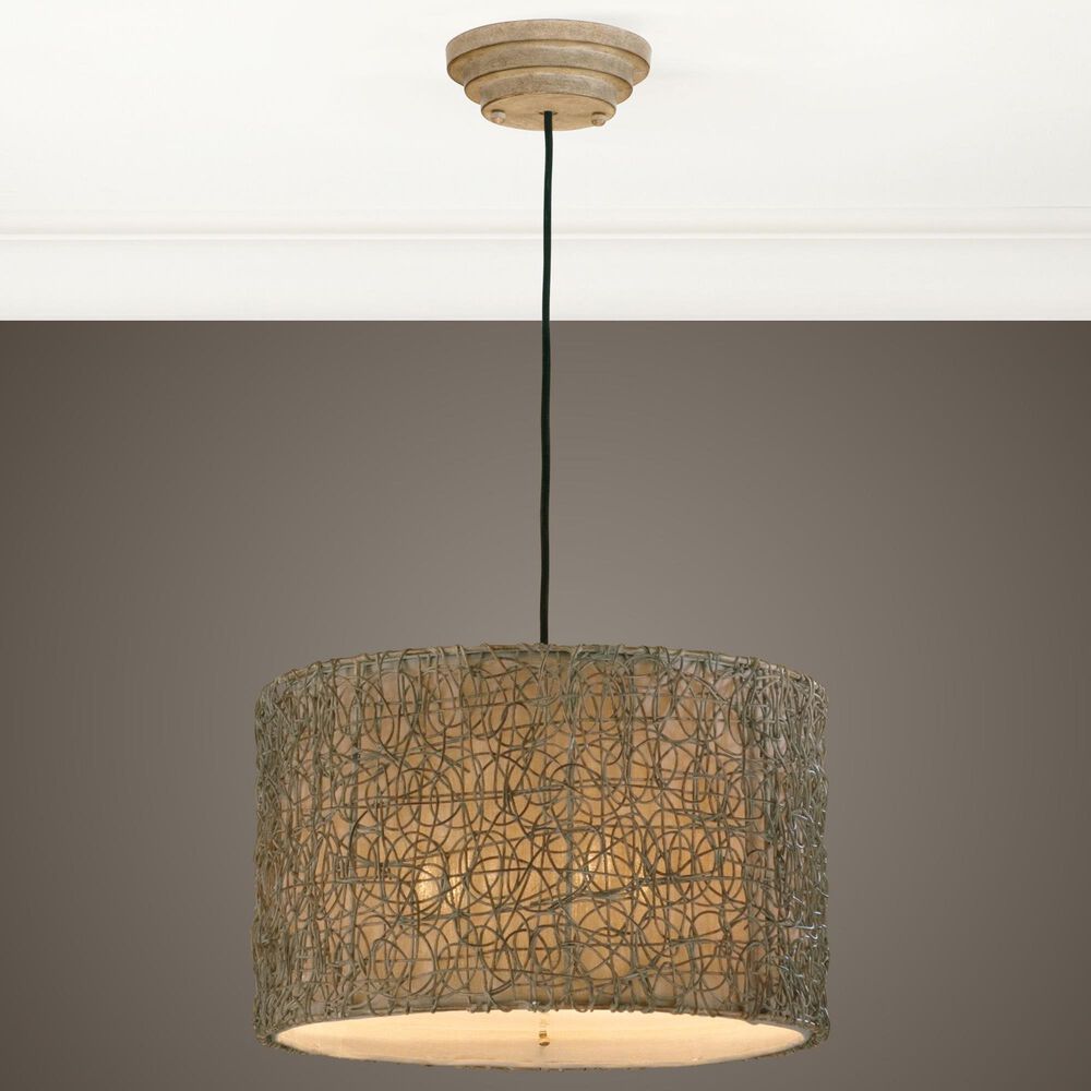 Uttermost Drum Pendant, , large