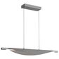 Golden Lighting Luma 42" 1-Light LED Linear Pendant in Graphite, , large