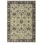 Oriental Weavers Raleigh 8026E 6"7" x 9"6" Ivory and Navy Area Rug, , large