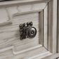 Millenium Bruchandi 4-Piece King Panel Bedroom Set in Antique White, , large