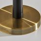 Adesso Francis Table Lamp in Black and Antique Brass, , large