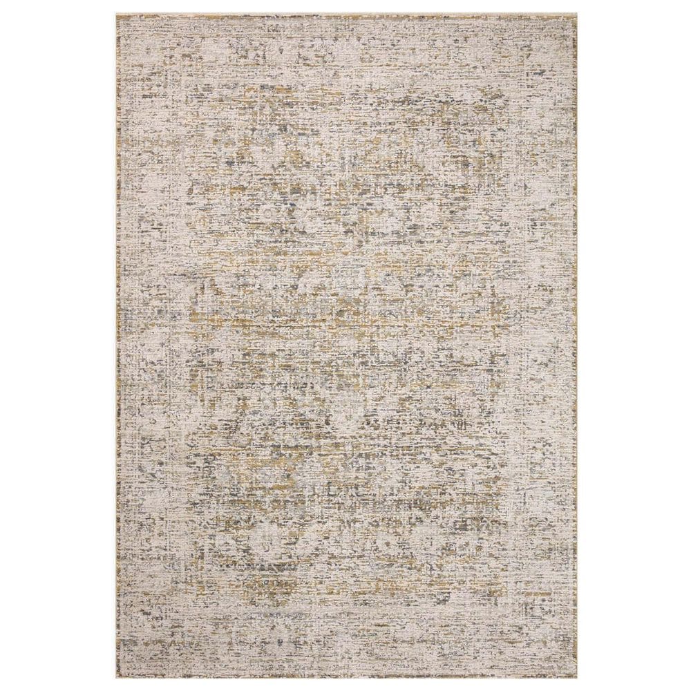 Amber Lewis x Loloi Alie 9"6" x 13"1" Gold and Beige Area Rug, , large