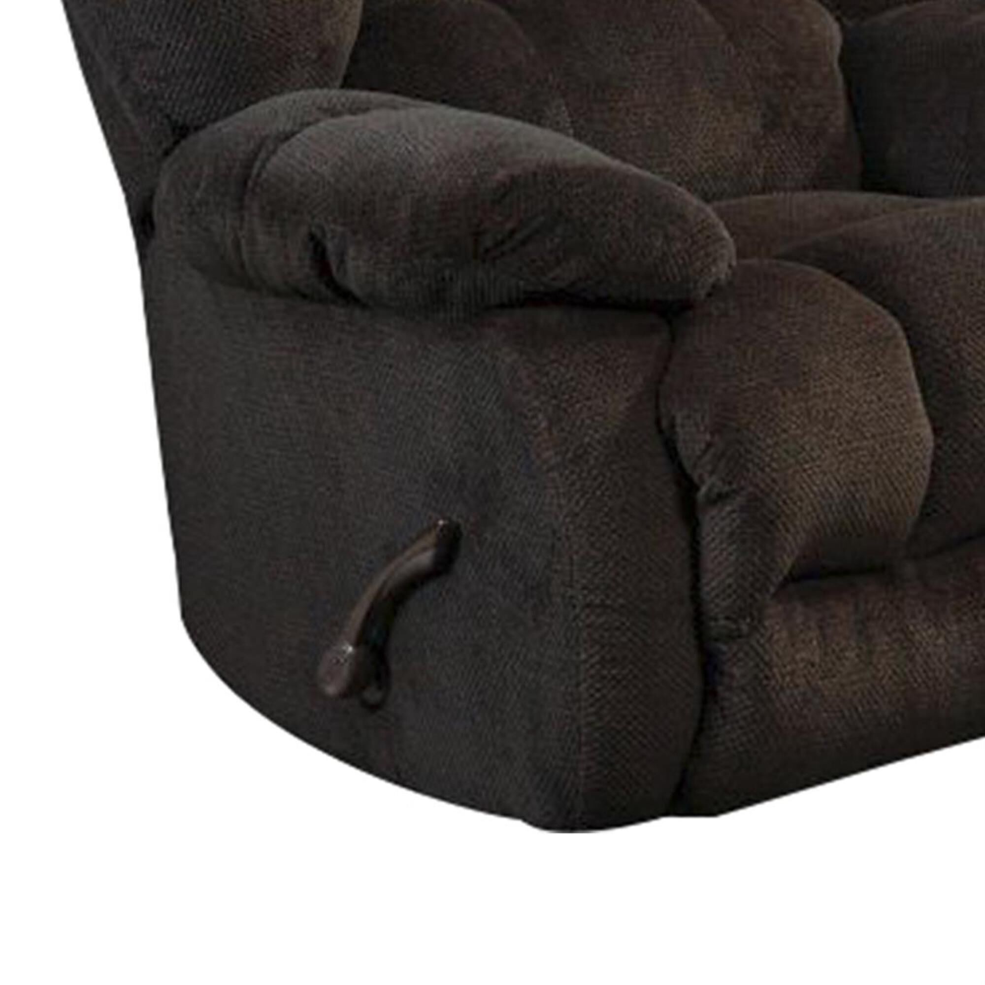 Portland Industries Daly Swivel Glider Recliner in Chocolate Nebraska Furniture Mart