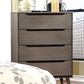 Furniture of America Lennart 4-Drawer Chest in Gray, , large