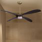 Minka-Aire Mortyn 60" Indoor/Outdoor Ceiling Fan with LED Light in Legacy Brass, , large