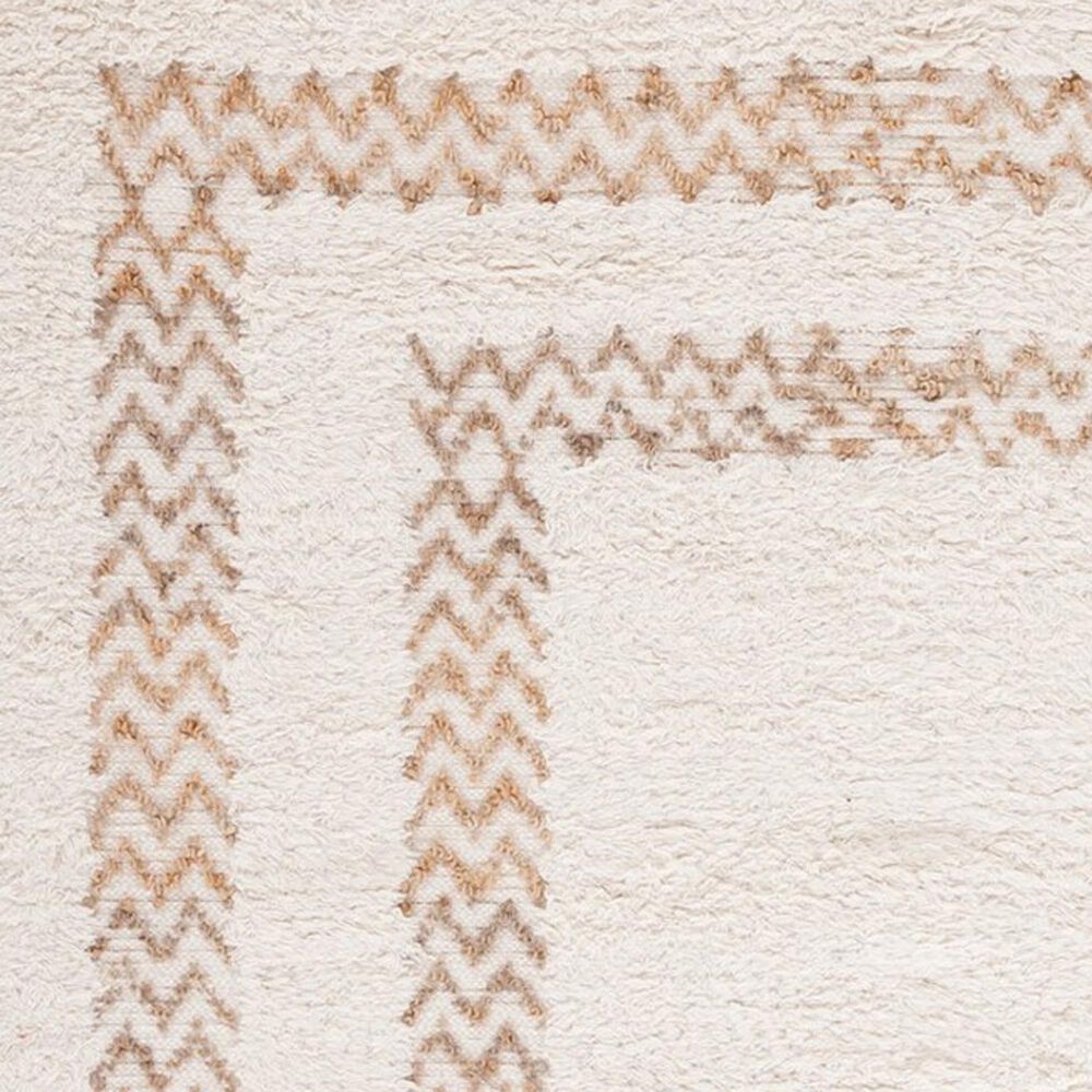 Safavieh Natura 2&#39;3&quot; x 8&#39; Ivory and Natural Runner, , large