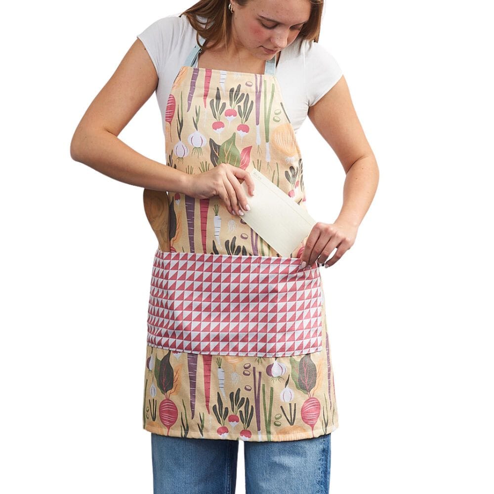 Once Again Home Rooted Attach and Go Apron in Tan, , large