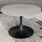 Leisuremod Verve 27" Coffee Table with Resin Top in Black and White Marble, , large