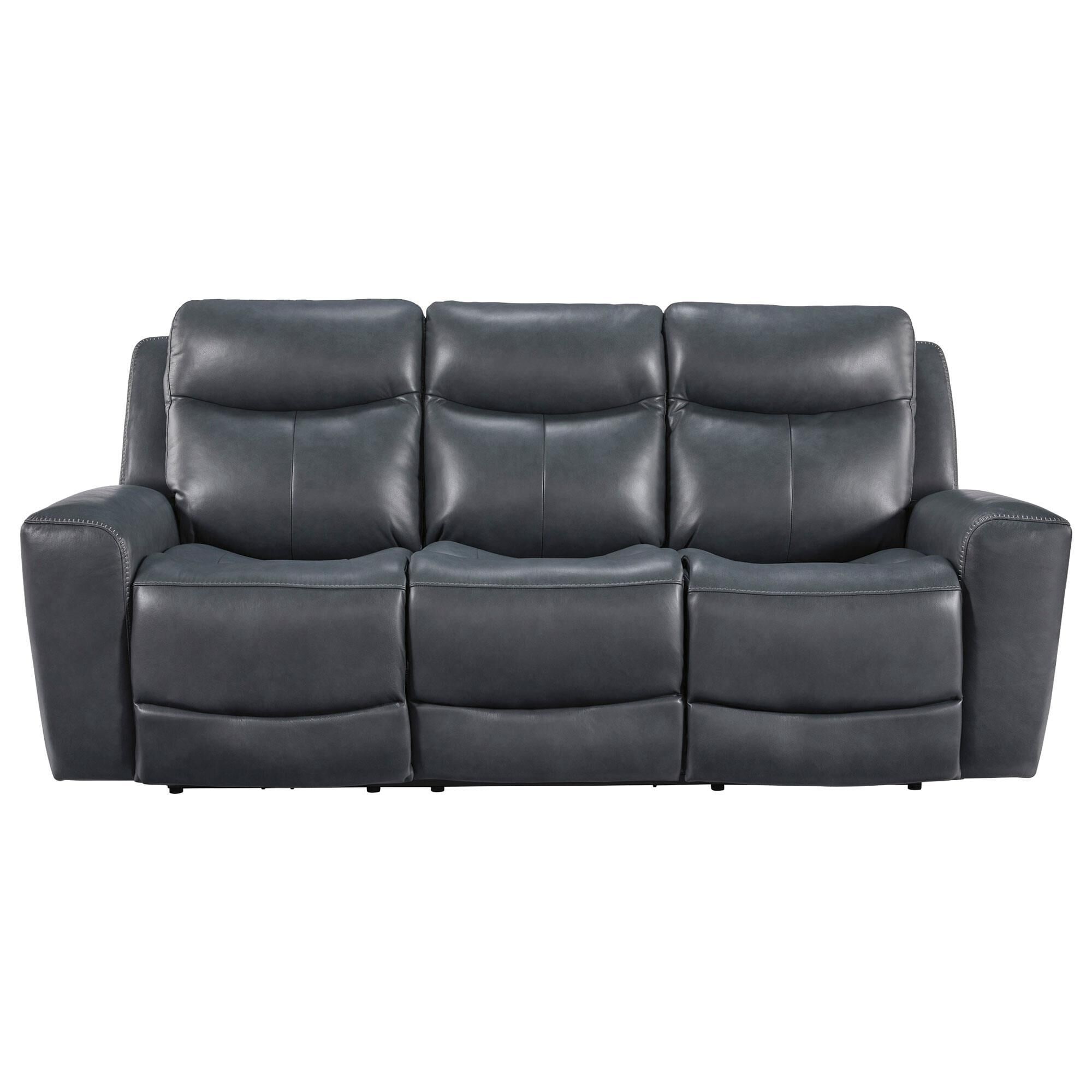 Ashley Next Move Power Reclining Sofa in Admiral
