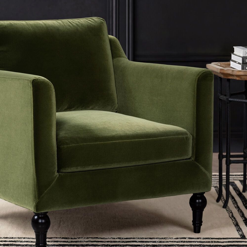 Jennifer Taylor Home Josephine Accent Chair in Olive Green, , large
