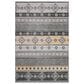 Dalyn Rug Company Sedona Southwestern 3" x 5" Midnight Indoor/Outdoor Area Performance Rug, , large