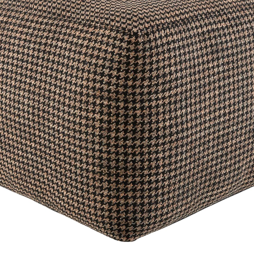 Surya Island Vibe Pouf in Black and Brown, , large