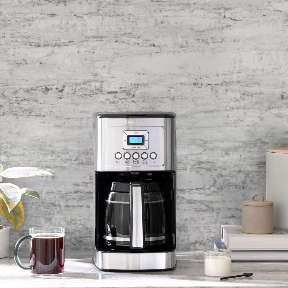 Cuisinart 14-Cup Programmable Coffee Maker in Stainless Steel, , large