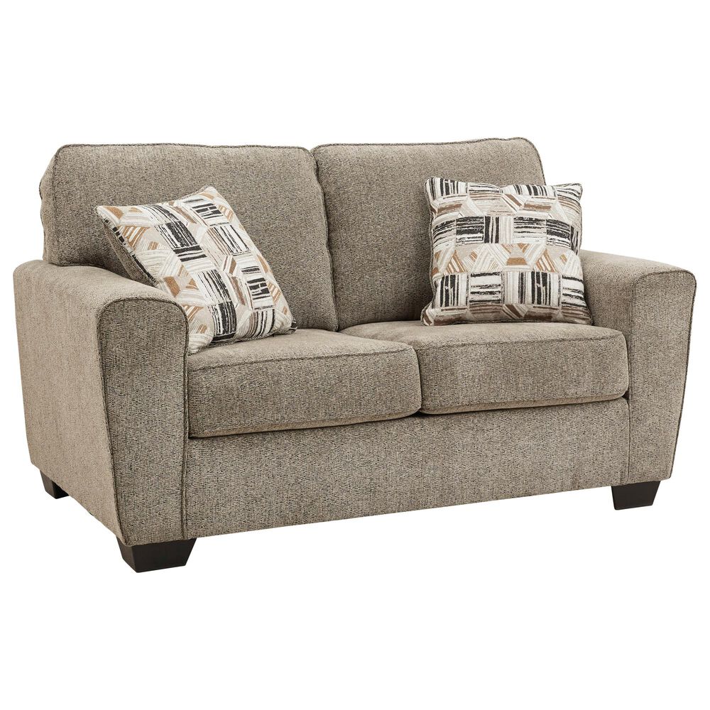Signature Design by Ashley McCluer Stationary Loveseat in Mocha, , large