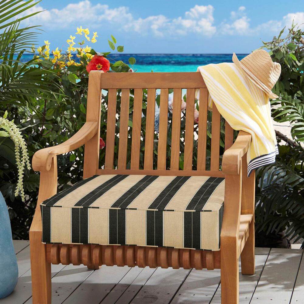 Sorra Home Sunbrella 22.5" Deep Seating Cushion in Berenson Tuxedo, , large