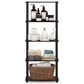 HOMLUX 5-Tier Display Rack in Dark Cherry and Black, , large