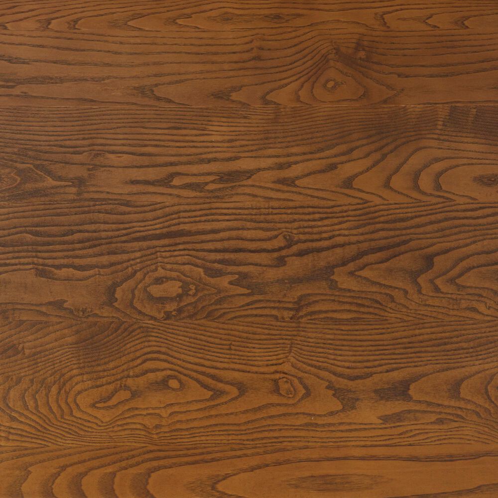 Linon Home Decor Willow Dining Table in Honey Brown and Vanilla White - Table Only, , large