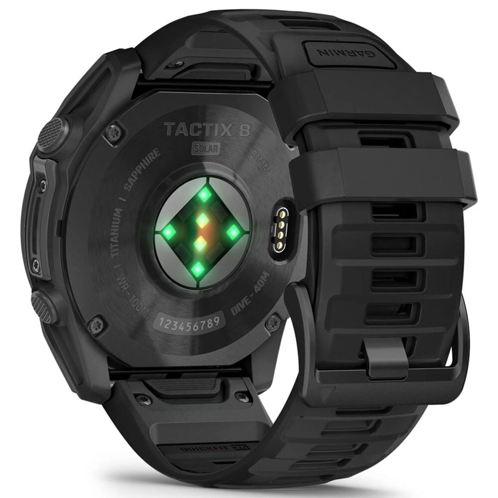 Garmin Tactix 8 Solar Elite Smartwatch 51 mm in Black, , large
