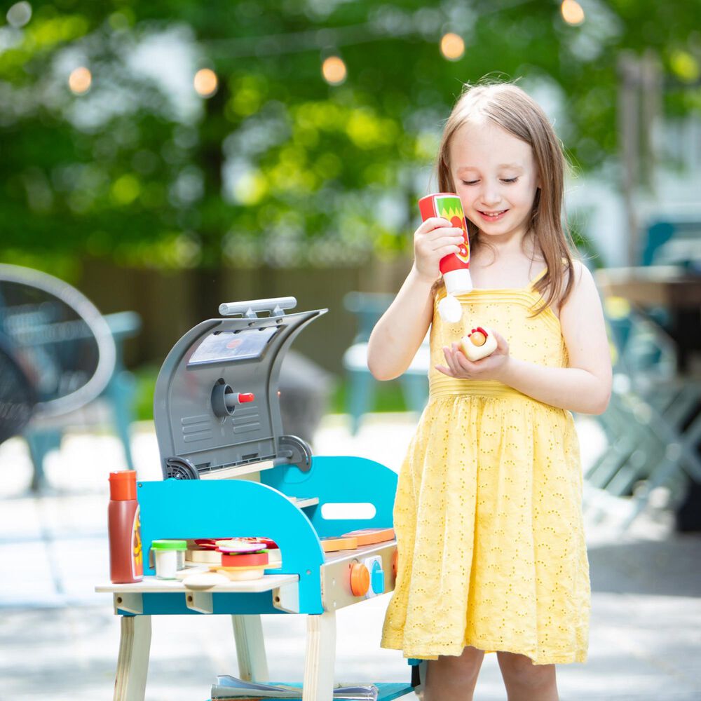 Melissa &amp; Doug Deluxe Grill and Pizza Oven Play Set, , large