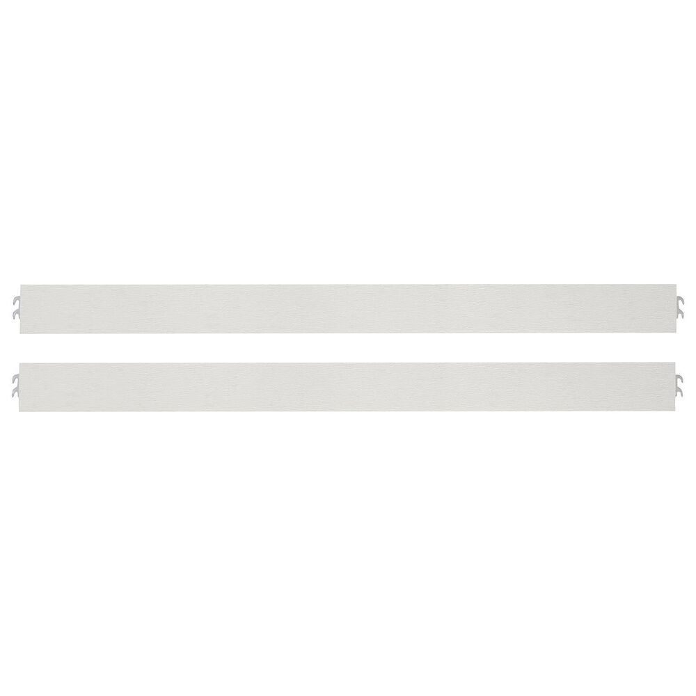 Evolur Julienne Full Bed Conversion Kit in Brushed White, , large