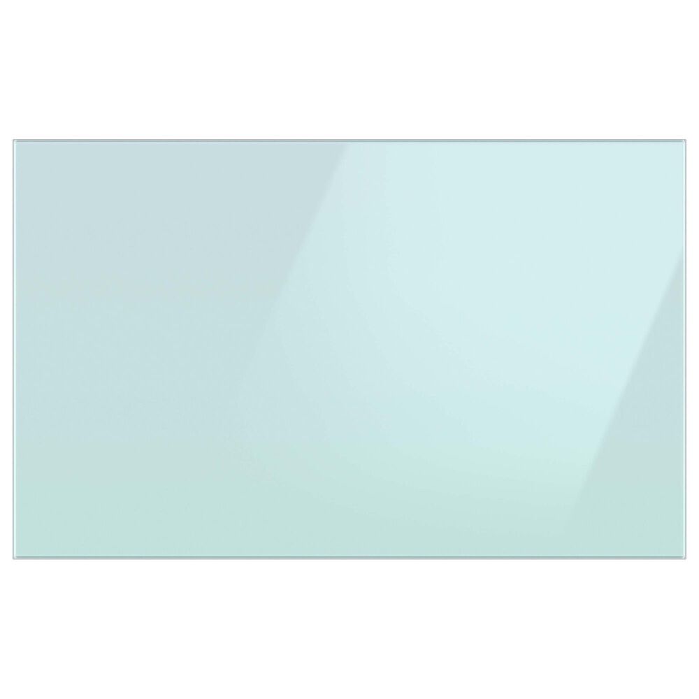 Samsung Bespoke Bespoke 4-Door French Door Refrigerator Bottom Panel in Morning Blue Glass, , large