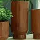 Ashley Avalyah 14.88" Vase in Burnt Umber, , large