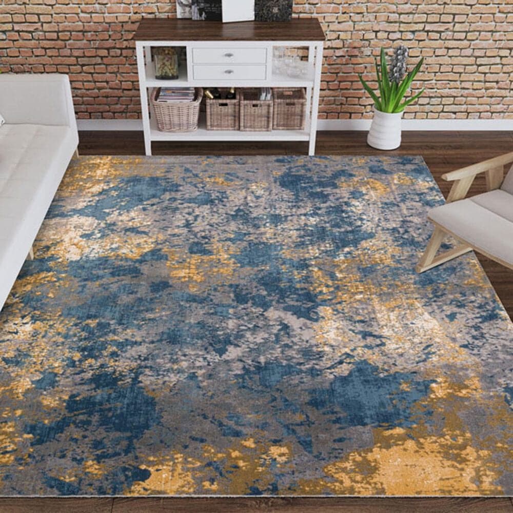 Dalyn Rug Company Cascina CC9IN 8&#39; x 10&#39; Indigo Area Rug, , large