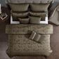Hallmart Collectibles Dustin 9-Piece Queen Comforter Set in Gold, , large