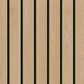 MS International Sonowood Natural Macro 10.6" x 94" Acoustic Wood Slat Panels, , large