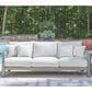 Ashley Hurley Park Patio Sofa in Gray, , large