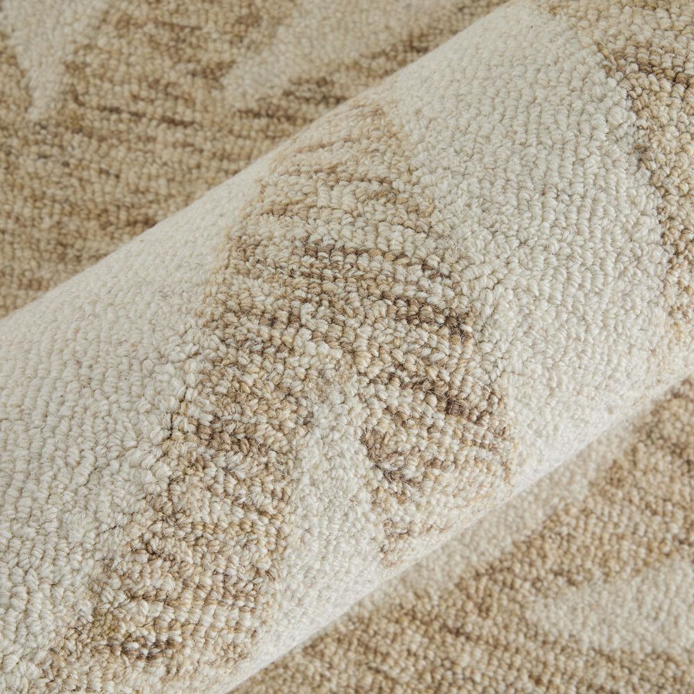 Feizy Wallace Beige 5&#39; x 8&#39; Area Rug, , large