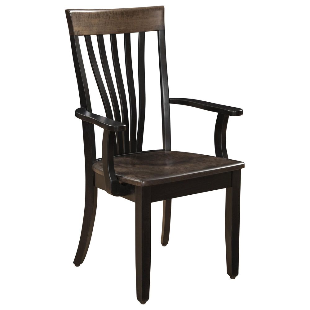 Trailway Llc Bighorn Arm Chair in Shadow and Pitch Black, , large