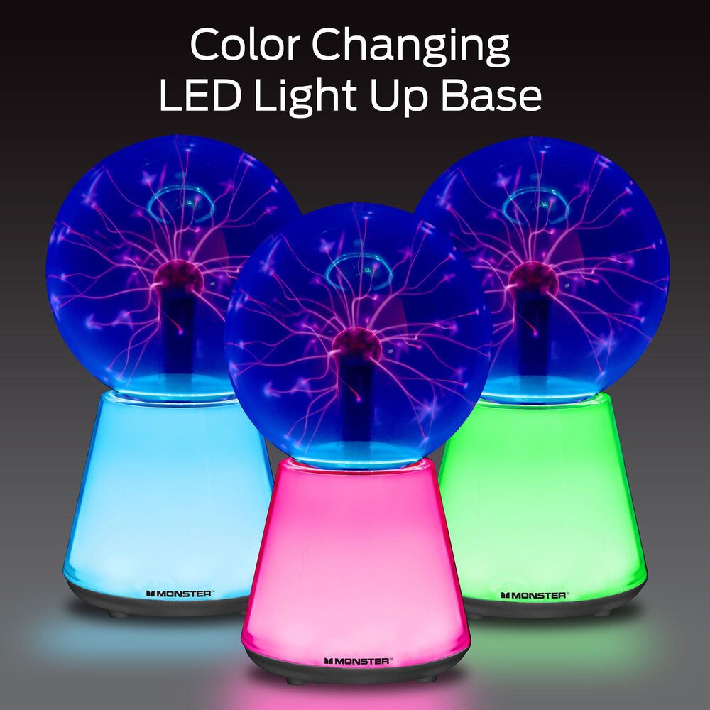 Monster Illuminessence Plasma Sphere with Timer Mode in Multicolor, , large
