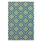 Oriental Weavers Cayman 2063Z 5"3" x 7"6" Sand/Blue Area Rug, , large