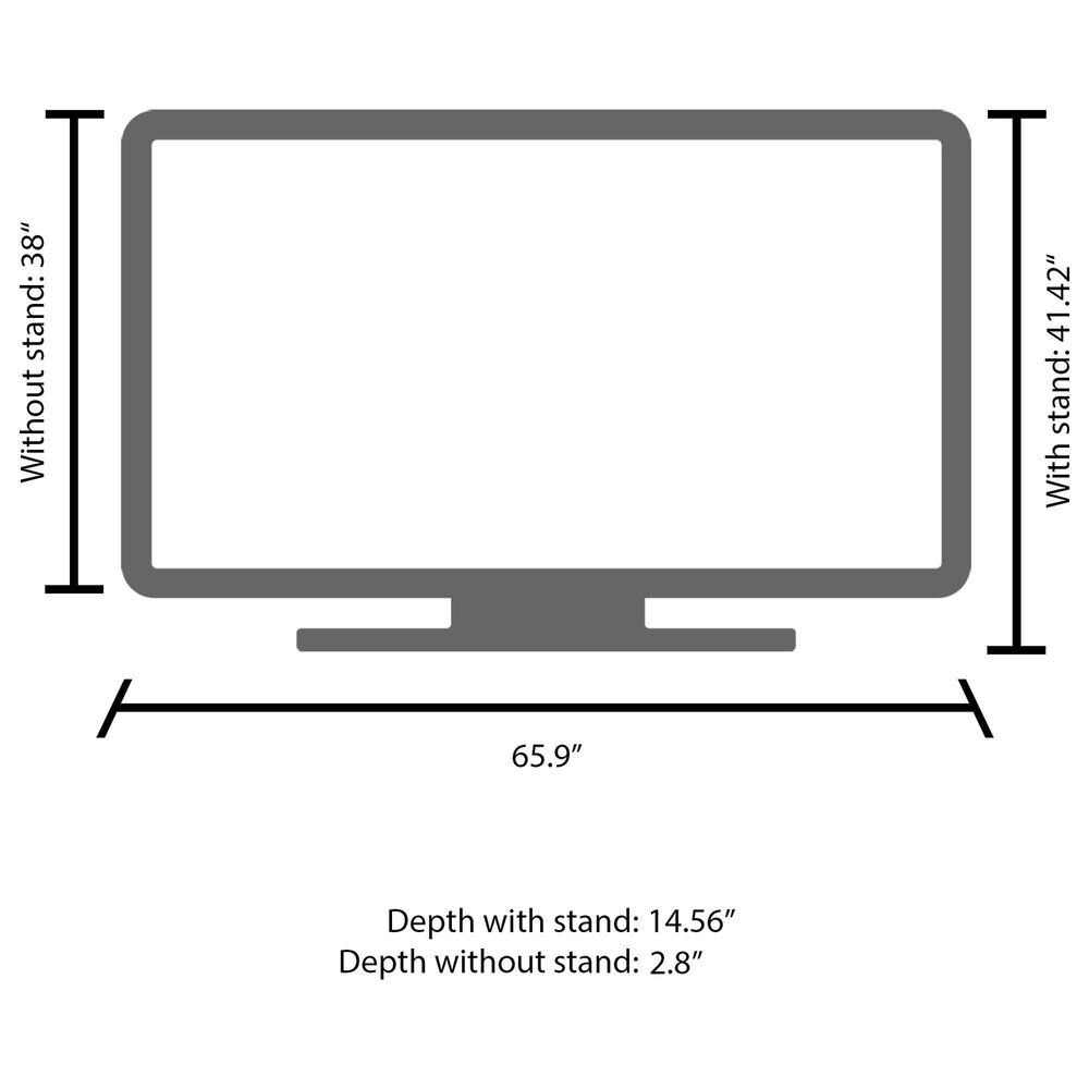 Amazon 75" Omni Mini-LED Series QLED 4K UHD in Black - Smart TV, , large
