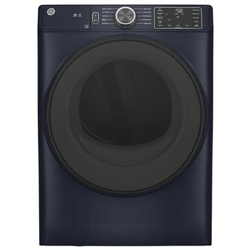 GE Appliances 7.8 Cu. Ft. Smart Front Load Gas Dryer with Sanitize Cycle in Sapphire Blue, , large