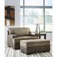Ashley Alesbury Oversized Accent Chair in Chocolate, , large
