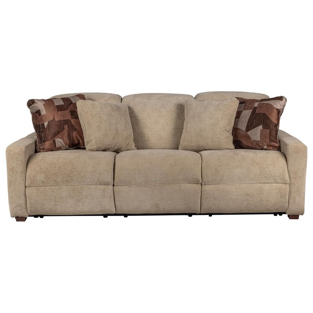 Catnapper Ada Power Reclining Sofa in Camel, , large