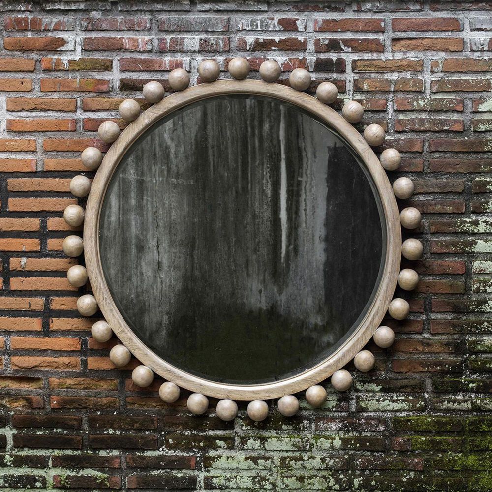37B Brianza Round Mirror in Natural Raw, , large