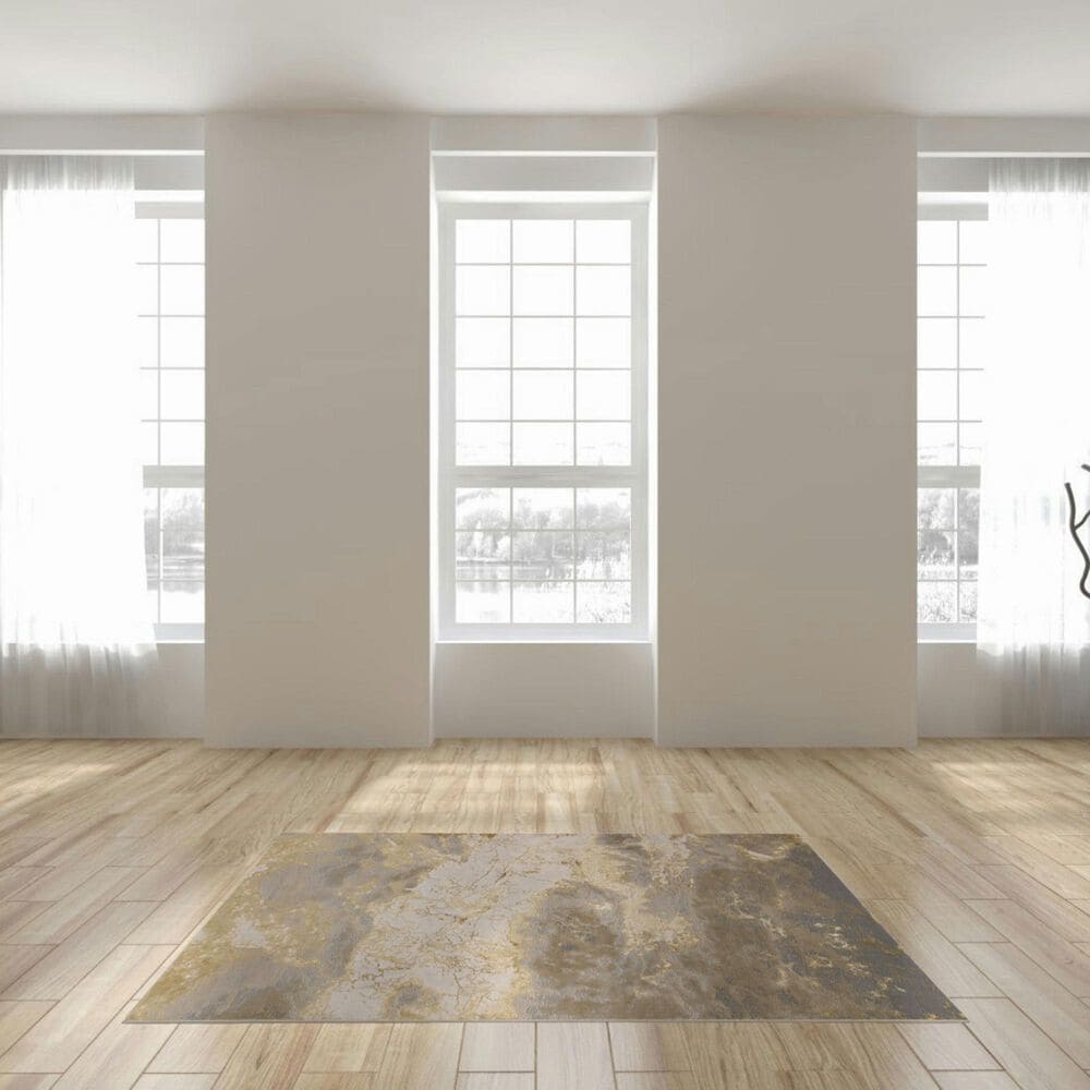 Jaipur Catalyst Cisco Frost Gray and Travertine 6&#39;7&quot; x 9&#39;6&quot; Area Rug, , large