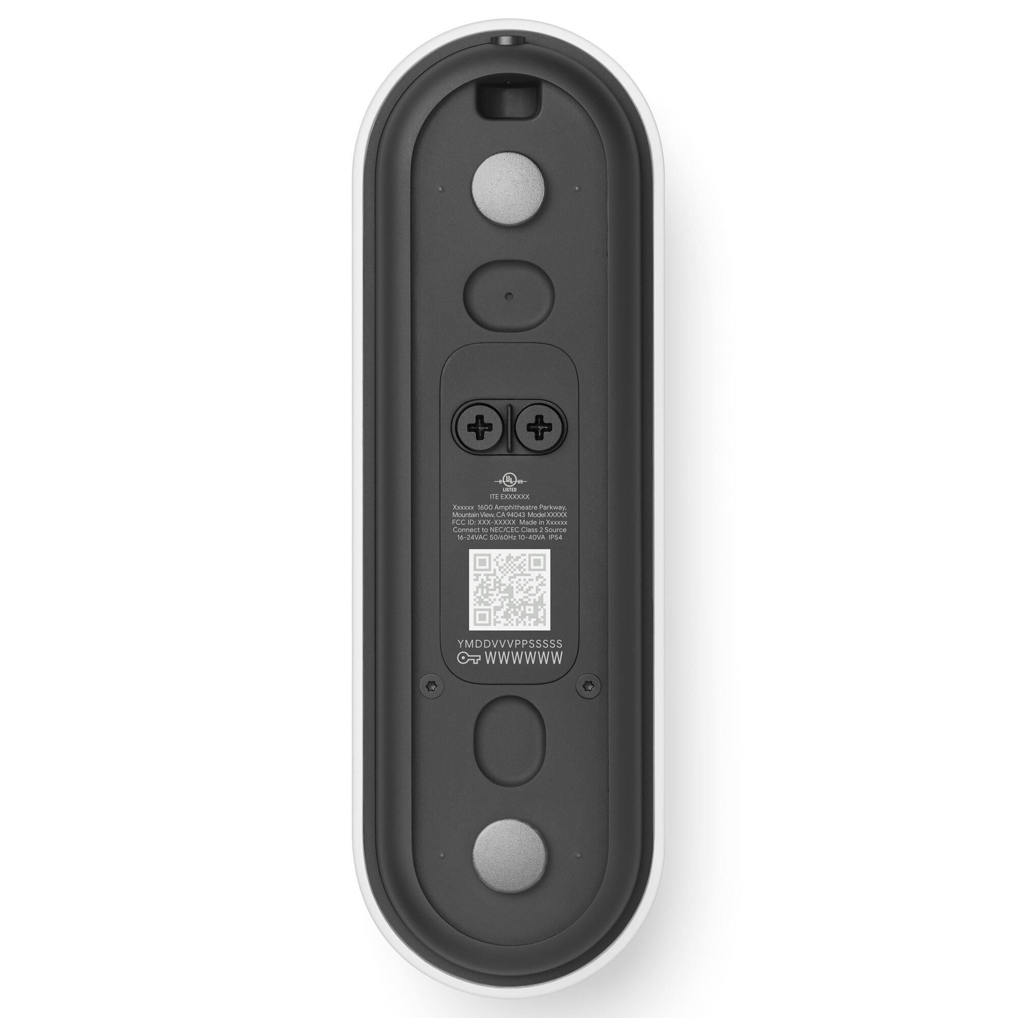 Google Nest Smart Doorbell Camera in Snow (3rd Gen)