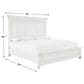Ashley Kanwyn King Panel Bed in Distressed Whitewash, , large