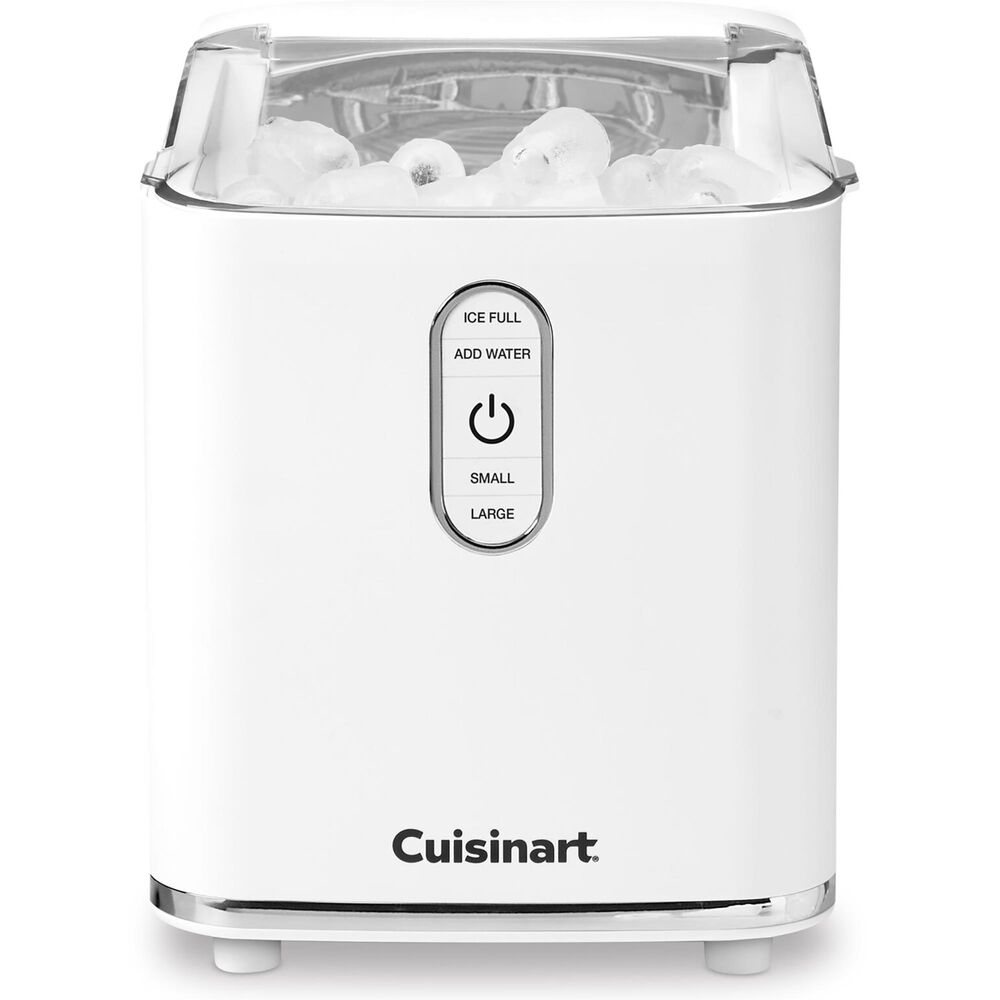 Cuisinart Compact Bullet Ice Cube Maker in White, , large