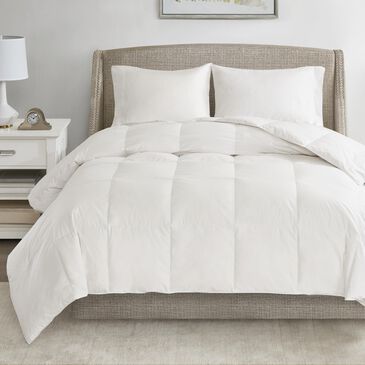 Hampton Park All Season Warmth Twin Comforter in White, , large