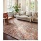 Loloi II Saban SAB-03 3"9" Round Navy and Rust Area Rug, , large