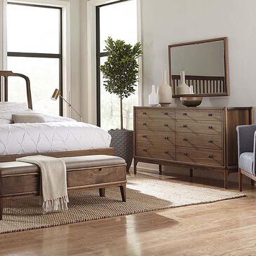Stickley Furniture Walnut Grove Dresser Mirror in Walnut, , large
