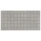 Dal-Tile Calgary Fog 2" x 2" Straight Joint on 12" x 24" Porcelain Mosaic Sheet, , large