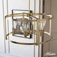 Hunter Astwood 6-Light Chandelier in Alturas Gold, , large