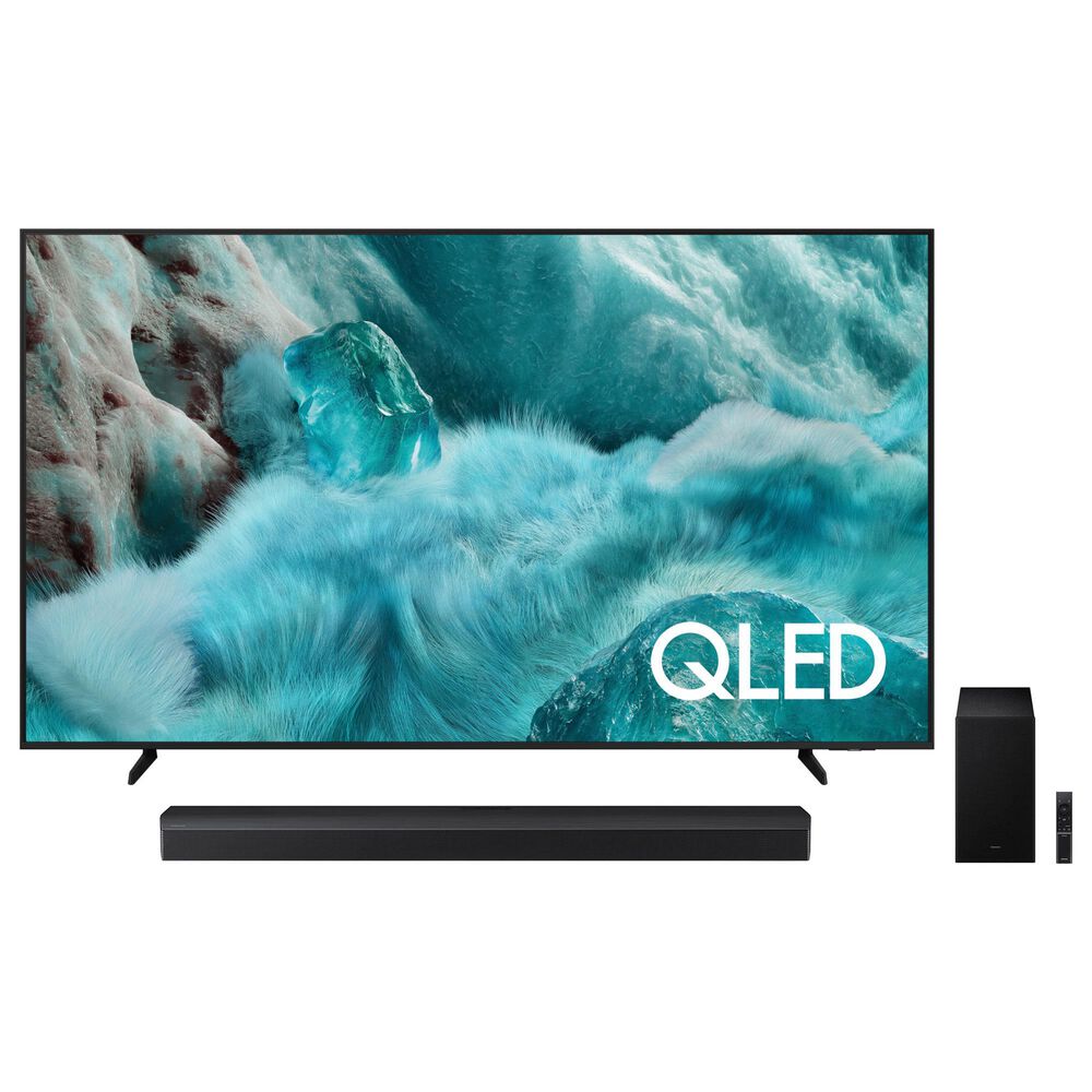 Samsung 85" Class Q7F QLED 4K Vision AI - Smart TV with B-Series 5.1 Channel Soundbar System in Black, , large
