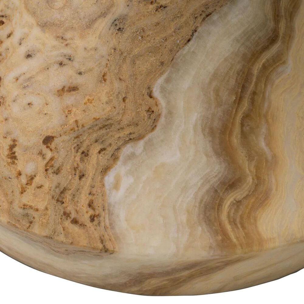 Eichholtz Puglia Side Table in Onyx and Brushed Brass (Set of 2), , large